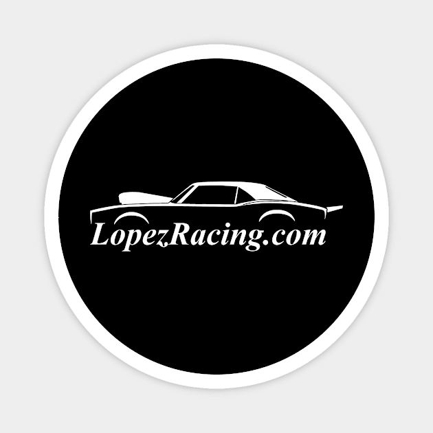 LopezRacing.com - 2021 Crew Shirt Magnet by SebLop1977